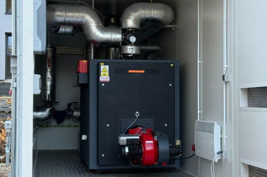Dostawa kotłowni kontenerowej gazowo-olejowej o mocy 700 kW